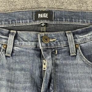 Paige Jeans Mens 32 Blue Federal Straight Leg Denim Casual Stretch